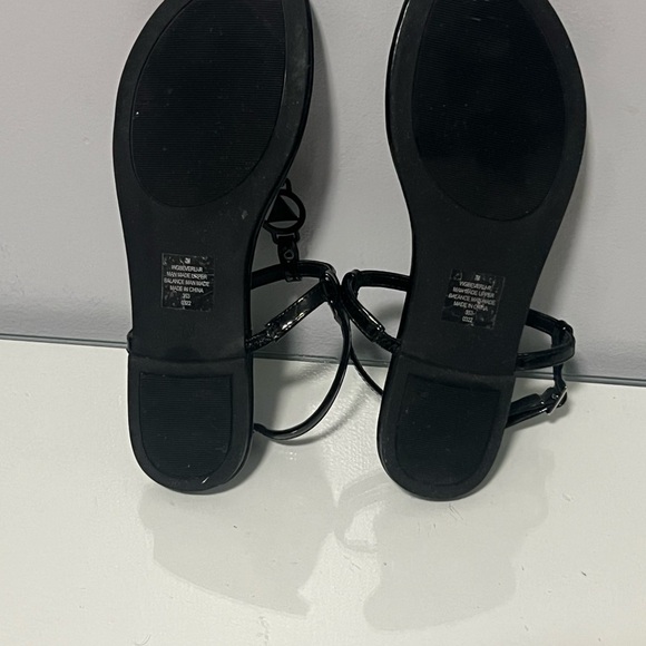 Guess Black Sandals with Glossy Finish - Picture 3 of 4